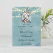 冬の雪フクロムーンメイソンjar花嫁の給食会 招待状 (スタンド正面)