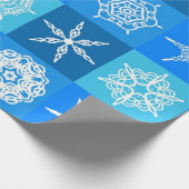 冬の雪包み紙 ラッピングペーパー (角)