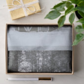 冬の雪場面 薄葉紙 (ギフト)