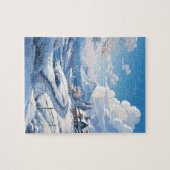 冬の雪山inザカントリーパズル ジグソーパズル (横)