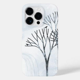 冬の雪景色アート Case-Mate iPhone 14 PROケース