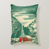 冬の雪景色 アクセントクッション (正面(垂直))