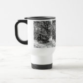 冬の雪景色 コーヒーマグ トラベルマグ (左)