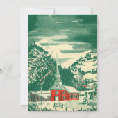 冬の雪景色 シーズンカード (正面)