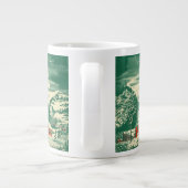 冬の雪景色 ジャンボコーヒーマグカップ (裏面)