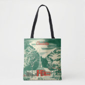 冬の雪景色 トートバッグ (正面)