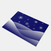 冬の雪景色 ドアマット (アングル)