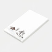 冬の雪景色 ポストイット (アングル)