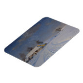 冬の雪景色 マグネット (左側)