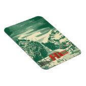 冬の雪景色 マグネット (右側)