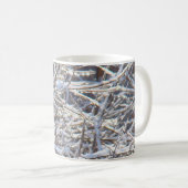 冬の雪氷枝 コーヒーマグカップ (正面右)