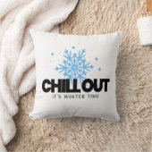 冬の雪片を冷やす クッション (ブランケット)