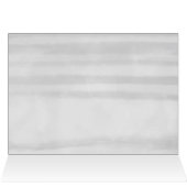 冬の雪片グレーベビーシャワーありがとう (内部横(上))