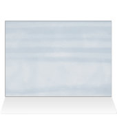 冬の雪片ベビーシャワーサンキューカード (内部横(上))