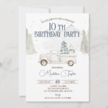 冬の雪片10誕生日