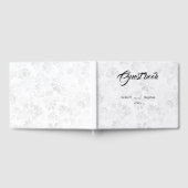 冬の雪結婚片 ゲストブック (全面)