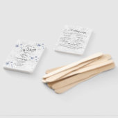 冬の雪結婚片 ハンドファン (組立なし)