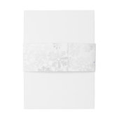 冬の雪結婚片 招待状ベリーバンド (裏面例)