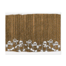 冬の雪雪だるま平和ラブデスティニー
