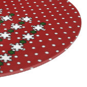 冬の雪 カッティングボード (角)