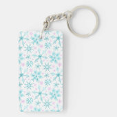 冬の雪 キーホルダー (裏面)
