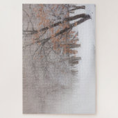 冬の雪 |クスシャロ湖 ジグソーパズル (縦)