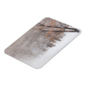 冬の雪 |クスシャロ湖 マグネット (左側)