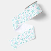 冬の雪 グログランリボン (裏面)