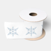 冬の雪 サテンリボン (リール)