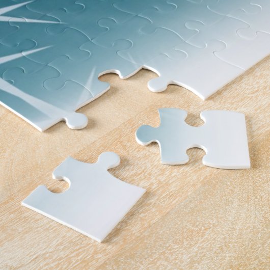 冬の雪 ジグソーパズル (側面)