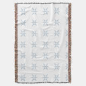 冬の雪 スローブランケット (正面縦)