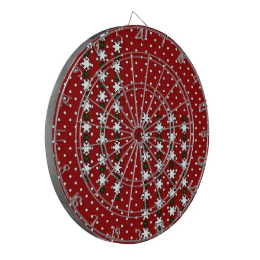 冬の雪 ダーツボード (正面左)