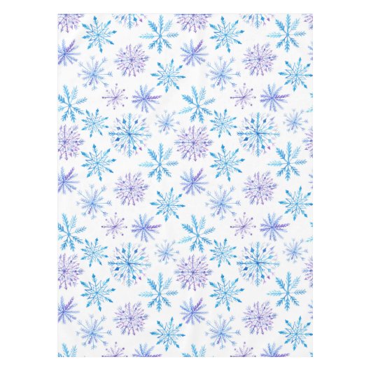 冬の雪 テーブルクロス (正面)