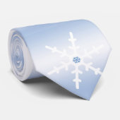 冬の雪 ネクタイ (ロール)