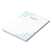 冬の雪 ノートパッド (回転)