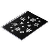 冬の雪 ノートブック (左側)