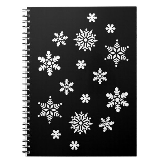 冬の雪 ノートブック (正面)
