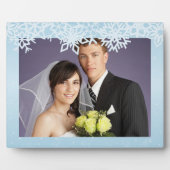 冬の雪 フォトプラーク (正面)