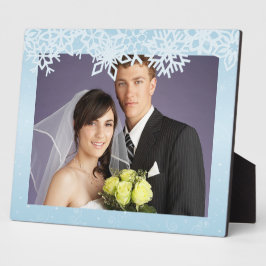 冬の雪 フォトプラーク