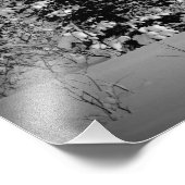 冬の雪 フォトプリント            (角)