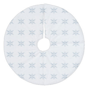 冬の雪 フリース ツリースカート