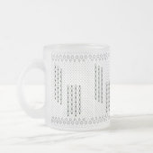 冬の雪 フロストグラスマグカップ (左)