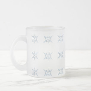 冬の雪 フロストグラスマグカップ