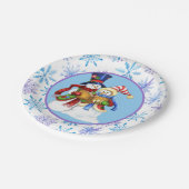 冬の雪 ペーパープレート (アングル)