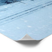 冬の雪 ポスター (角)