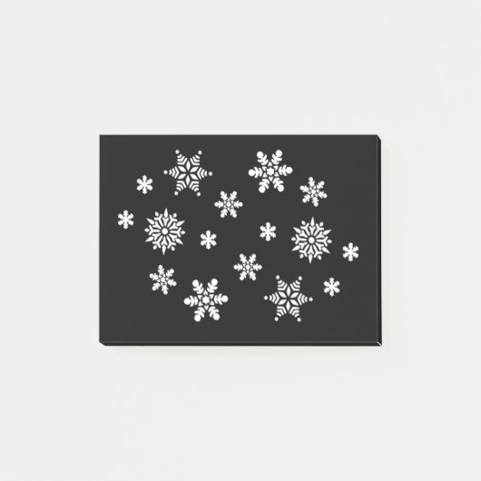 冬の雪 ポストイット (正面)