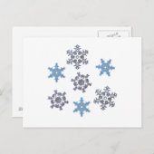 冬の雪 ポストカード (正面/裏面)