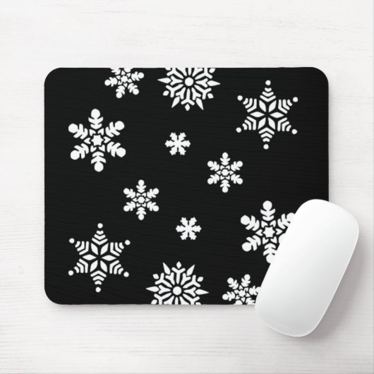 冬の雪 マウスパッド (マウス)