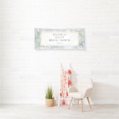 冬の雪 新緑 ブライダルシャワー ウェルカム 横断幕 (インサイチュ)