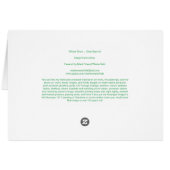 冬の雪…灰色リス (裏面横)